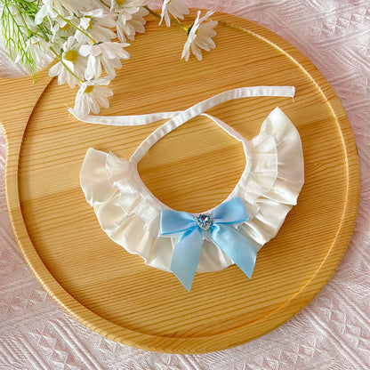 Mokka - Heart Bow Princess Style Cat Collar