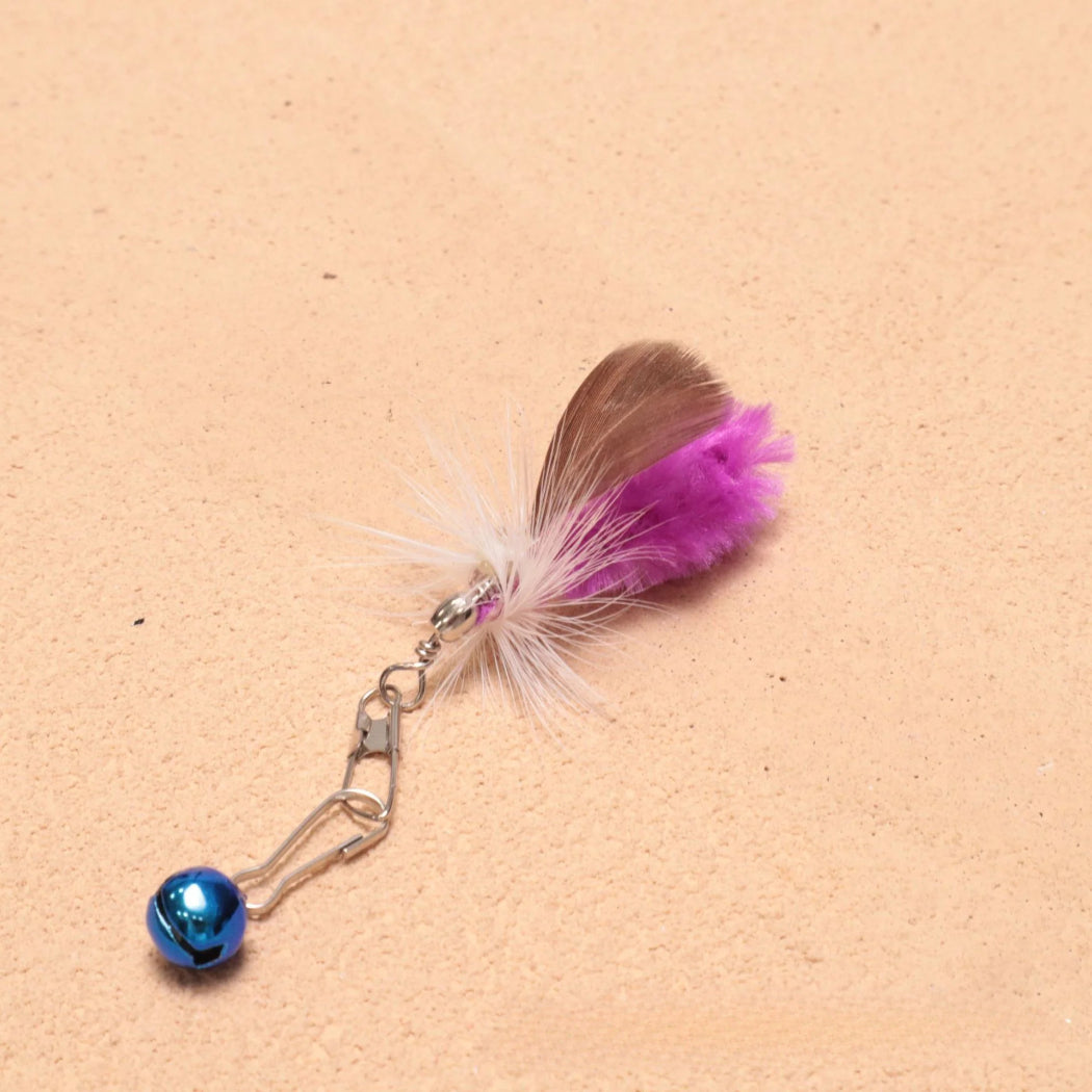 MOO Feather Bug Cat Teaser Refill Set