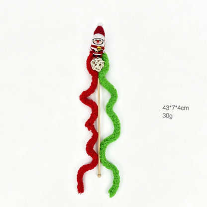 Christmoo - Christmas Character Teaser Cat Wand Toy