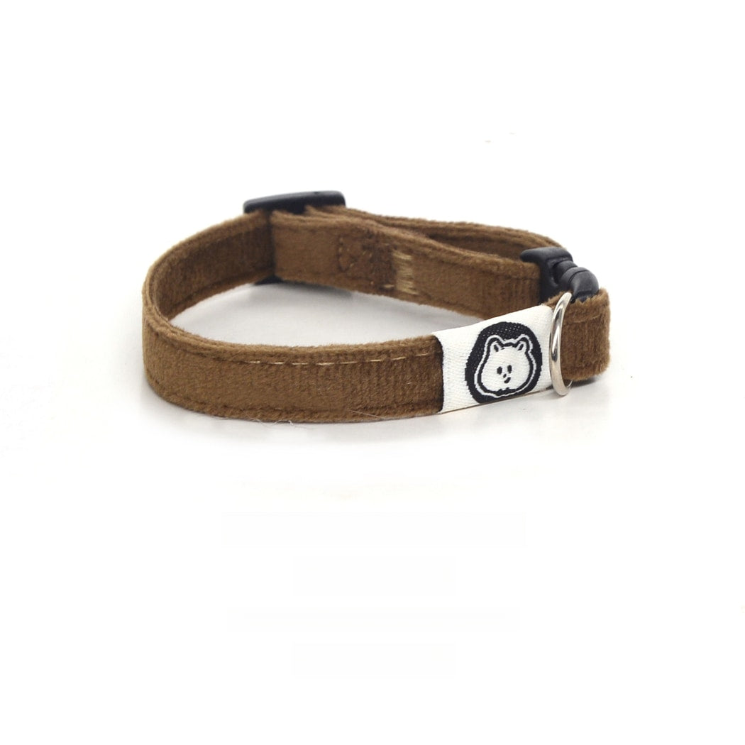 Mokka - Simple Standard Buckle Cat Collar