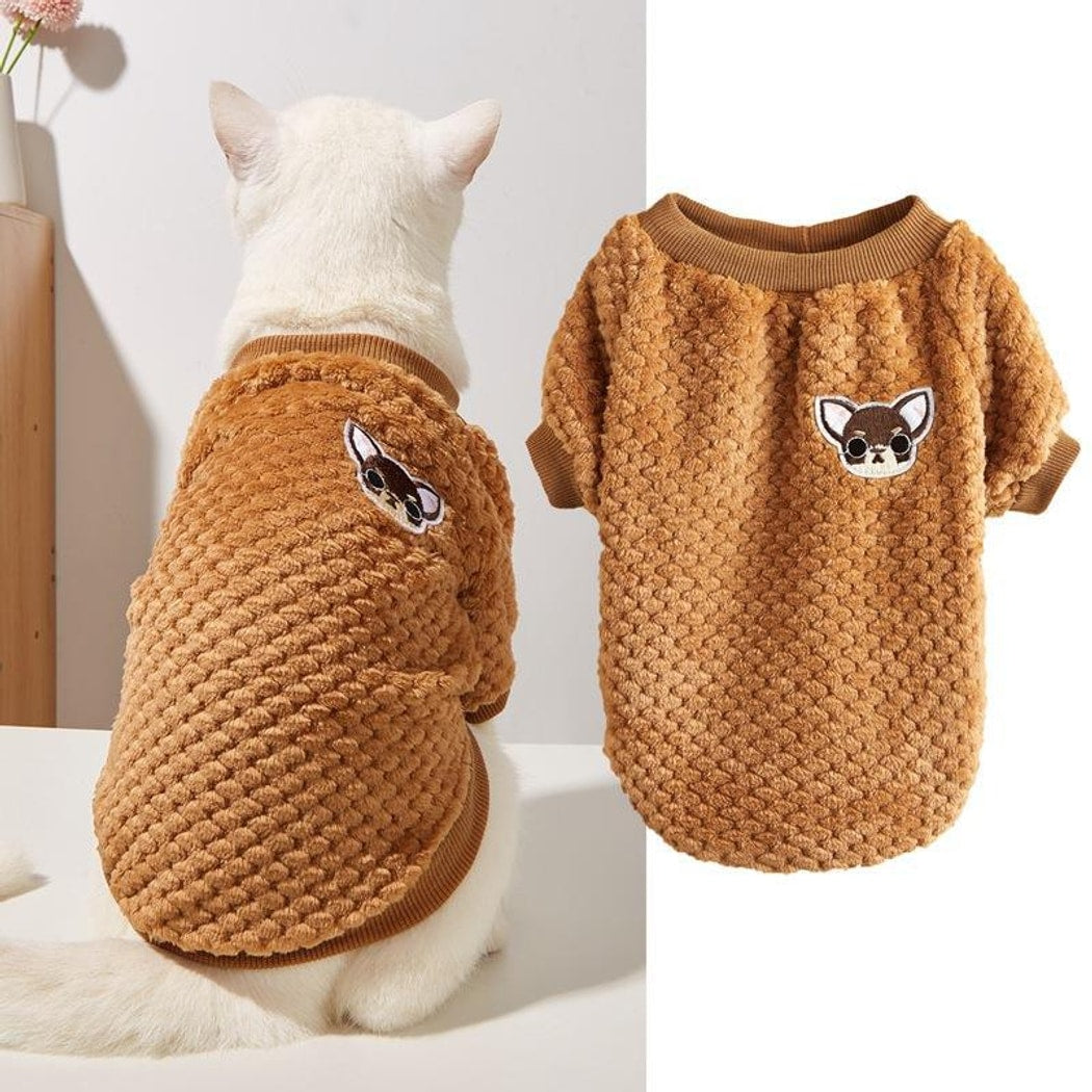 Ozzie - Pullover Round Neck Dog Sweater