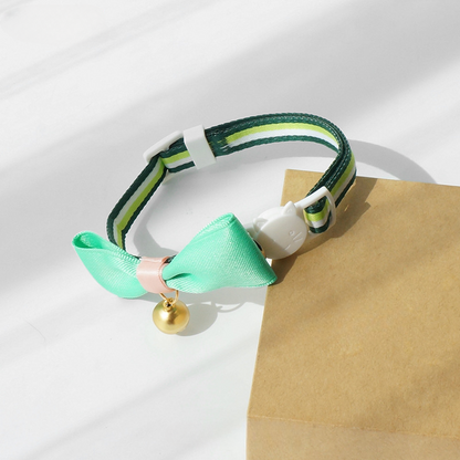 Mokka - Stripe Design Adjustable Collar