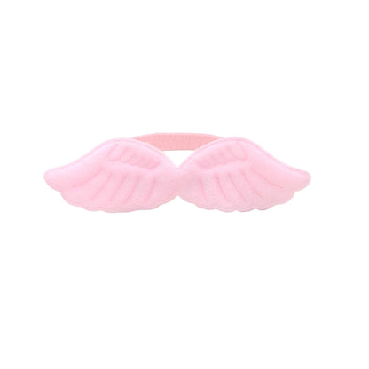 Side view of Mokka Angel Wing Cat Collar on a cat, focusing on wing shape and collar texture