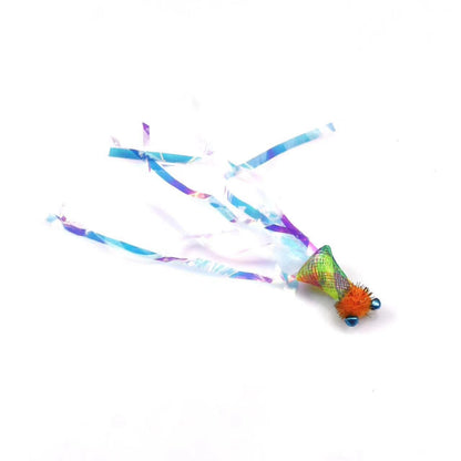 Moo - Sparkle Ribbon Teaser Play Cat Toy