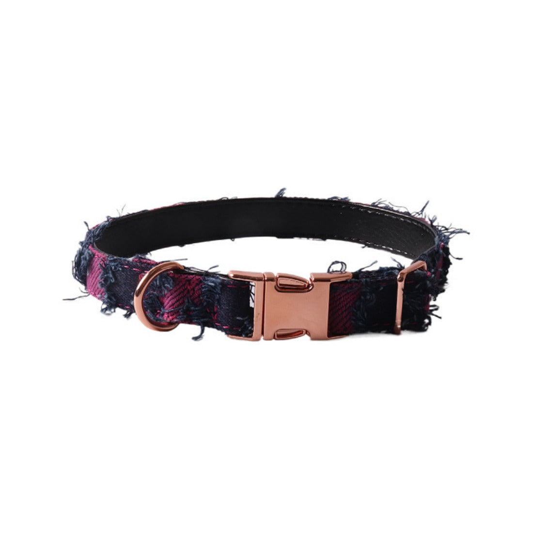 Loofie - Denim Color-Block Pet Collar