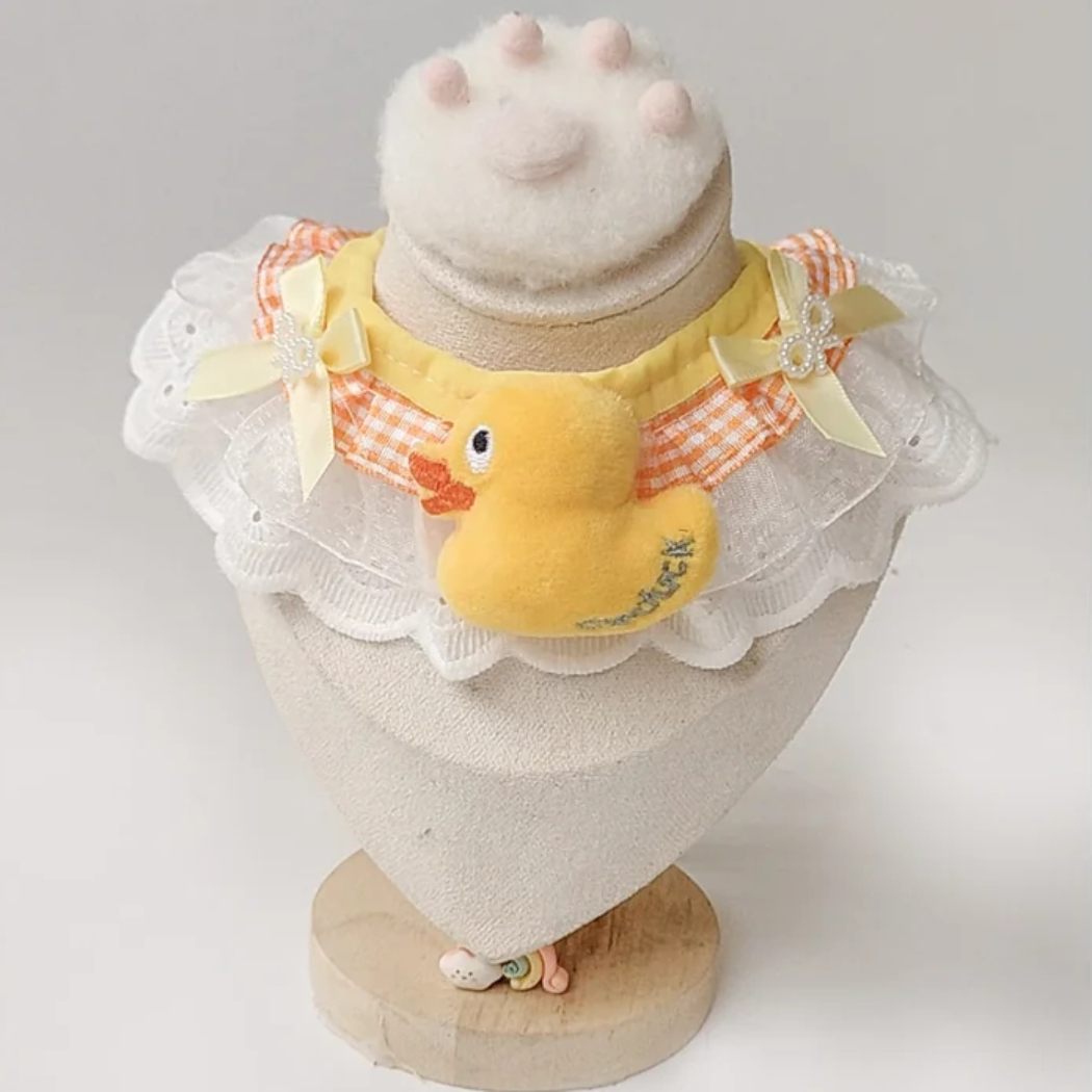 Mokka - Sweet Layered Ruffle Bib Pet Neckwear