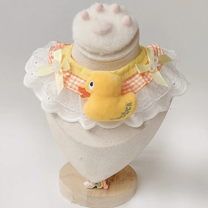 Mokka - Sweet Layered Ruffle Bib Pet Neckwear