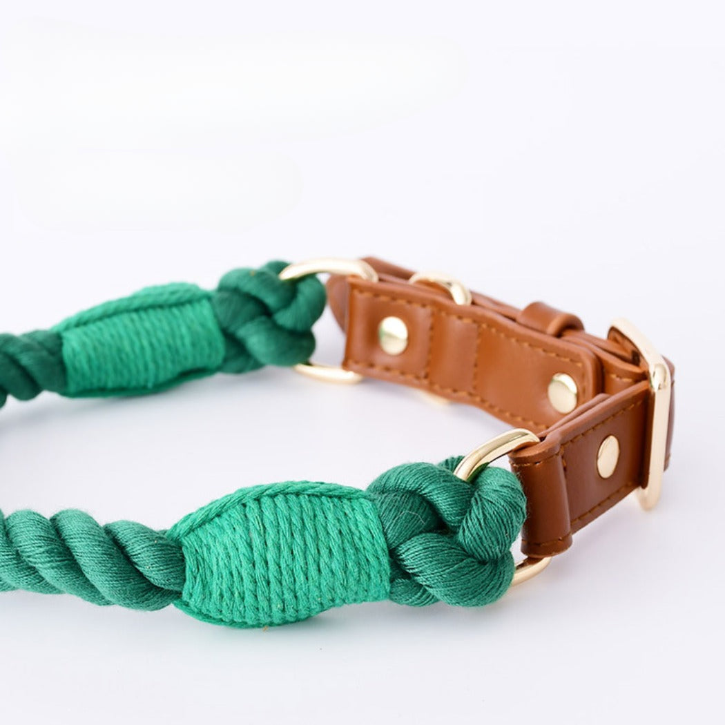 Loofie - Cotton Rope Dog Collar