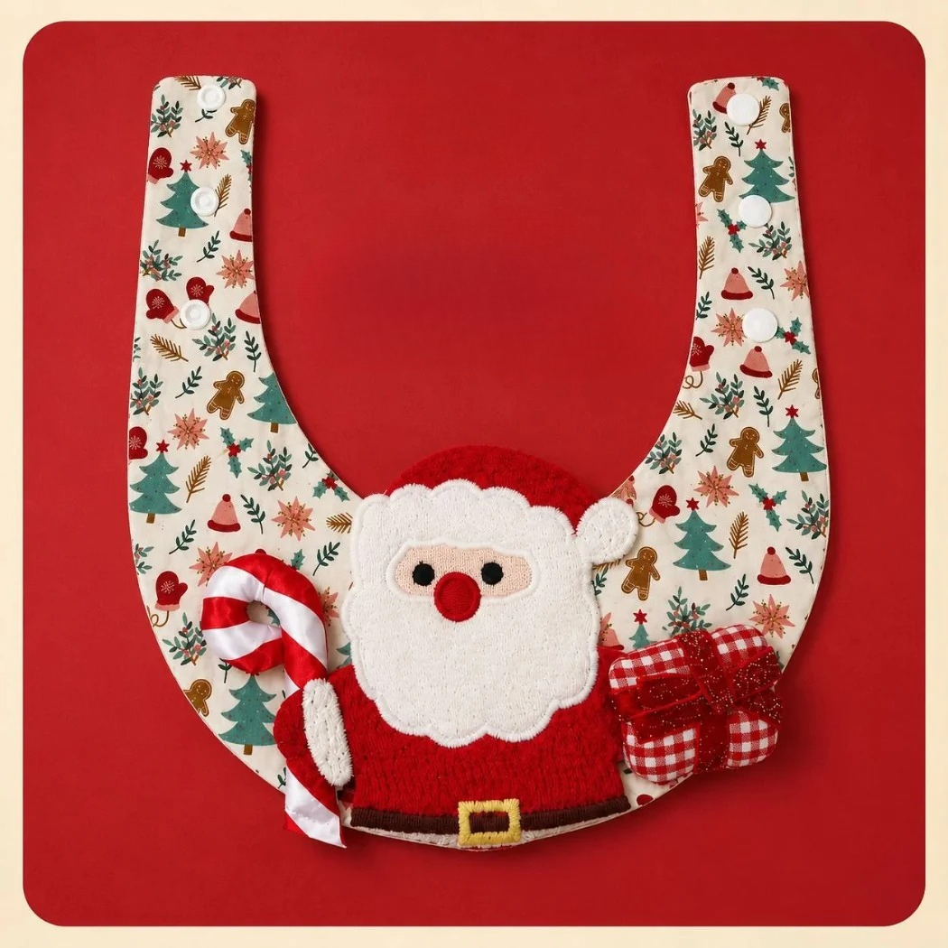 Mokka - Christmas Santa Bib Pet Neckwear