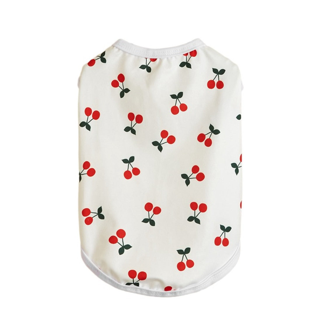 Ozzie casual print dog t-shirt displayed on a small dog mannequin