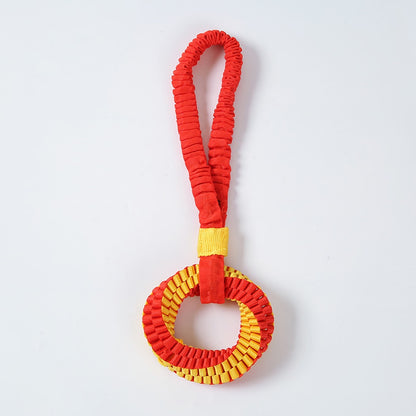 Petkin - Interactive Ring Dog Tug Toy for Daily Play