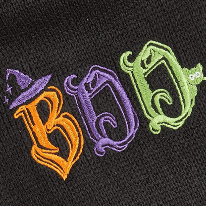 Ozzie - Thanksgiving Pattern Ribbed Neck Pet Sweater
