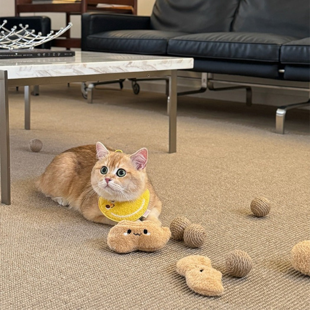 Moo - Peanut Cat Toys