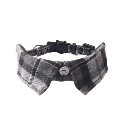 Mokka – Flannel Shirt Collar Breakaway Cat Collar