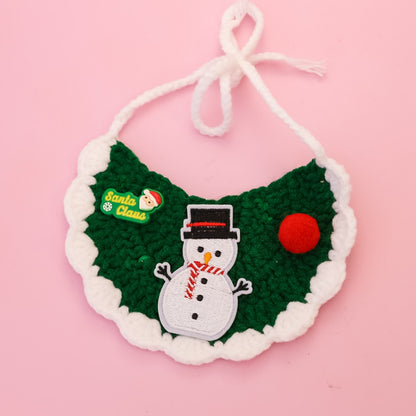 Christmoo - Festive Holiday Motif Pet Bib