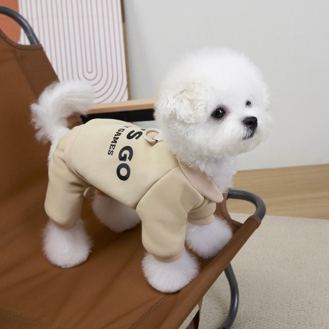 Ozzie - Printed Four-Leg Casual Pet Sweatshirt