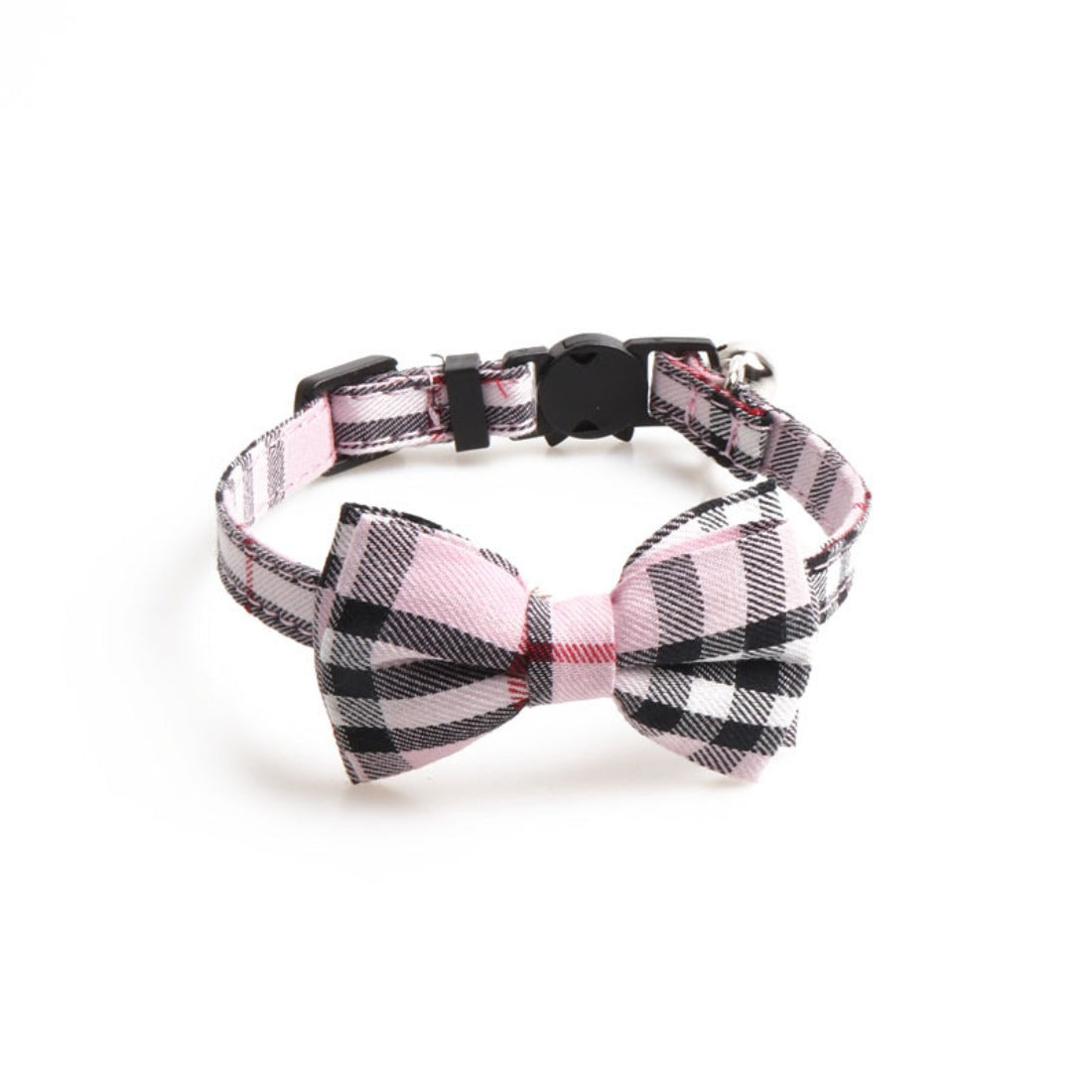 Mokka - Plaid Bowtie Cat Collar