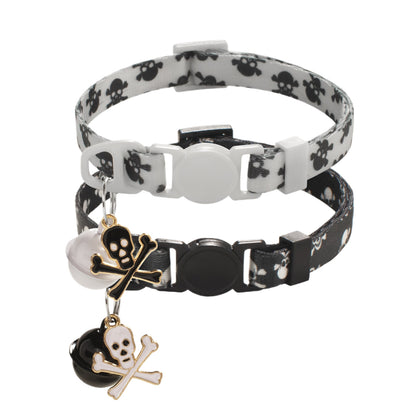 Mokka - Halloween Skull Breakaway Cat Collar