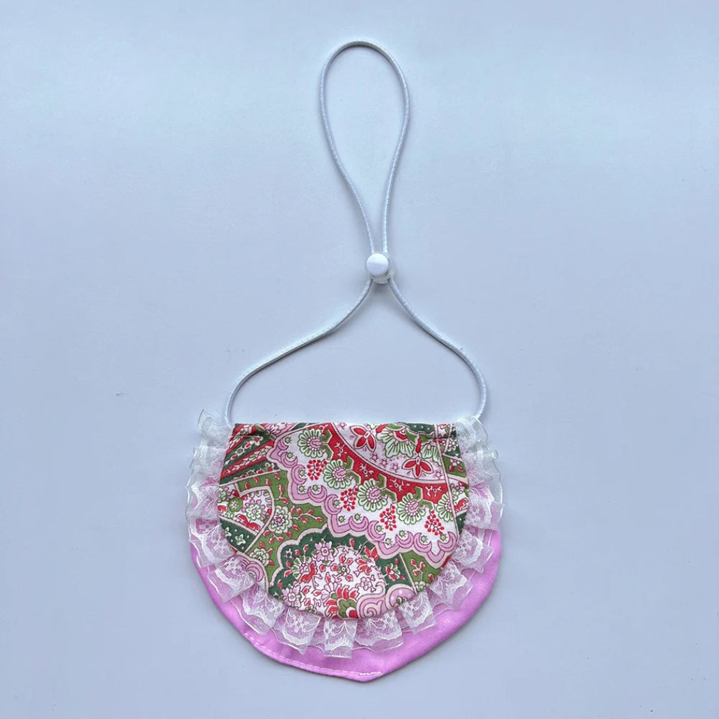 Mokka - Floral Print Pet Bandana Neckwear