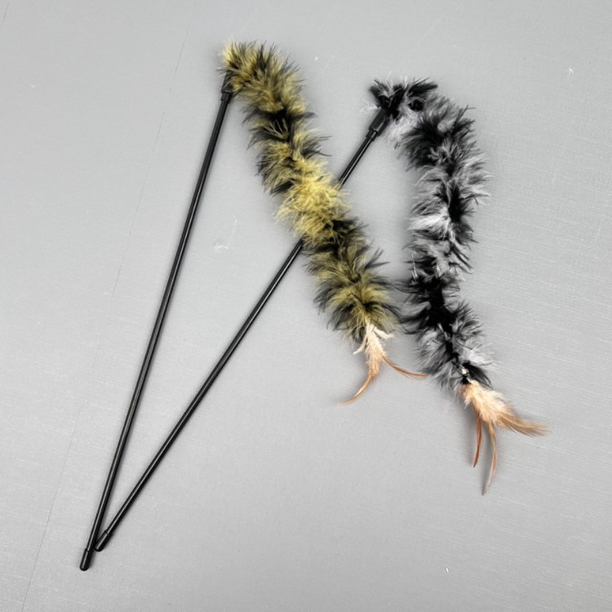 Moo - Fuzzy Tail Cat Teaser Wand