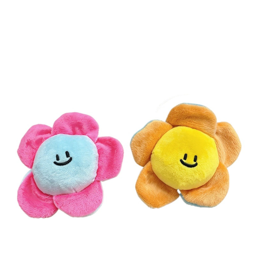 Petkin - Smiling Flower Plush Dog Toy