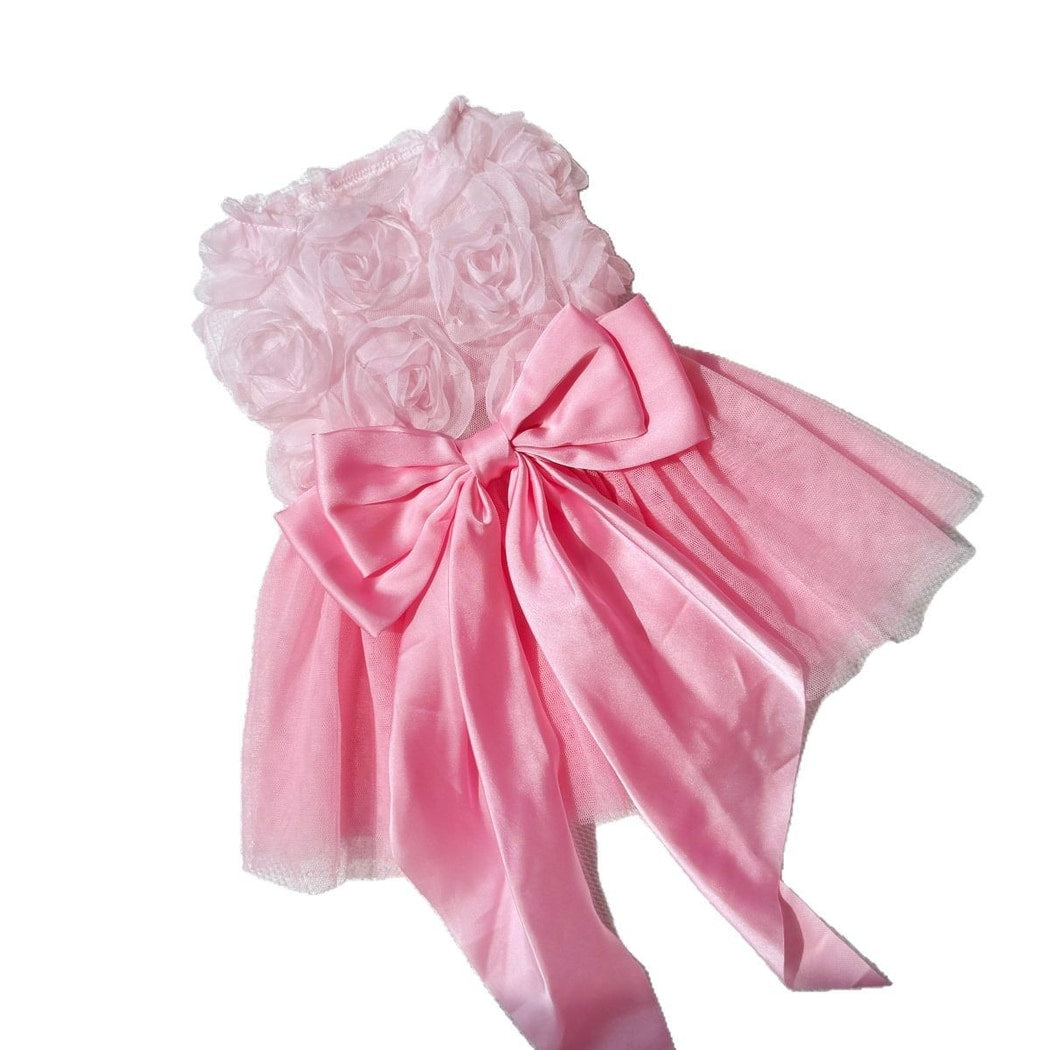 Ozzie - Tulle Skirt Pink Dress Style Pet Dog Dress