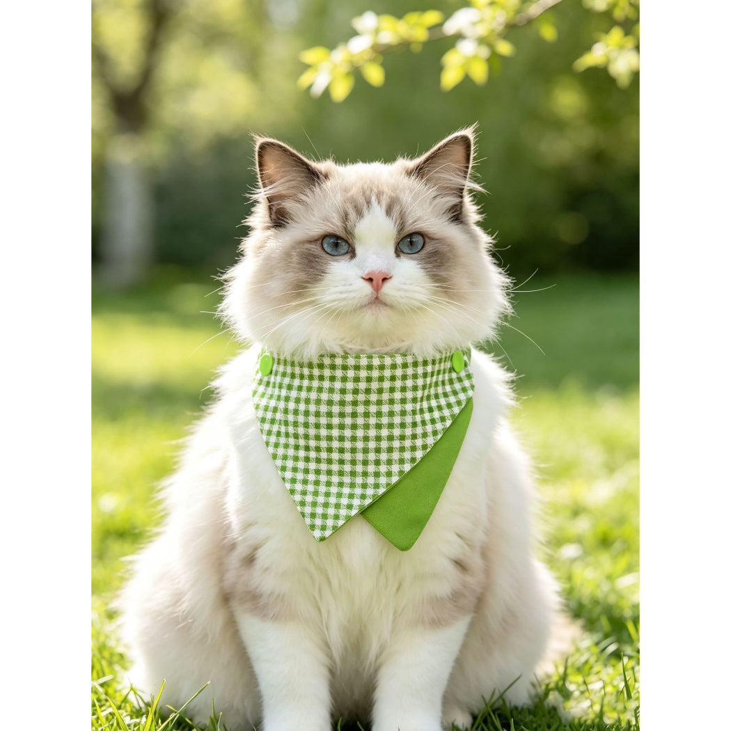 Mokka - Adjustable Triangular Bandana Pet Neckwear