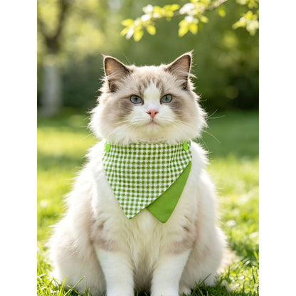 Mokka - Adjustable Triangular Bandana Pet Neckwear