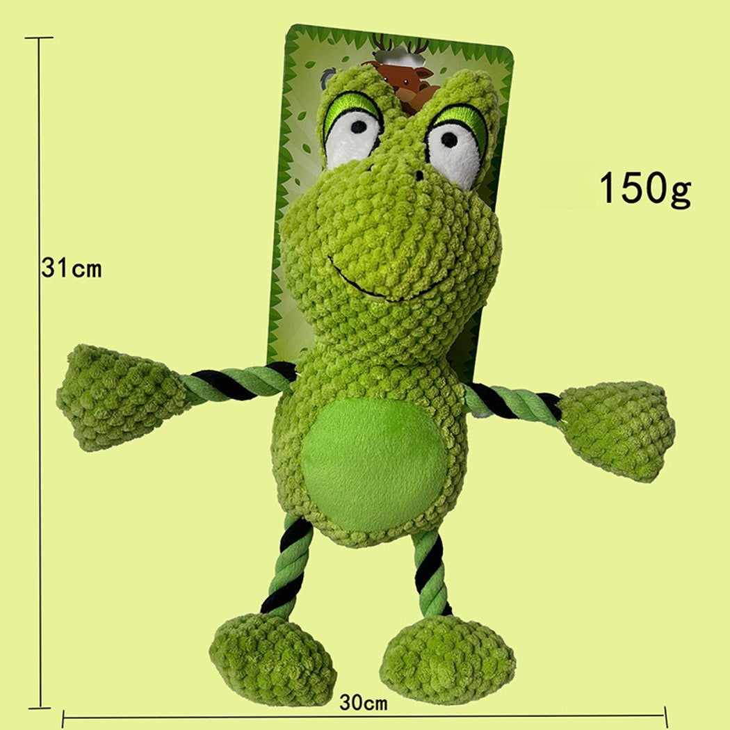 Petkin - Duck Character Dog Squeaky Plush Toy