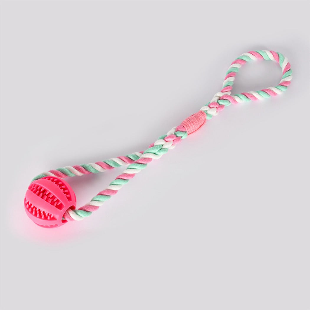 Chewia - Colorful Rope Ball Tug Toy