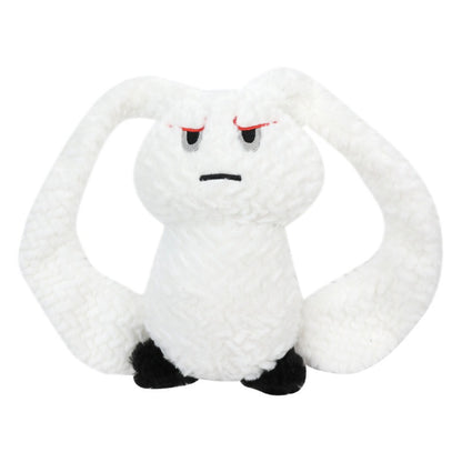 Petkin Funny Plush Tug Dog Toy with bright colors and durable rope ends