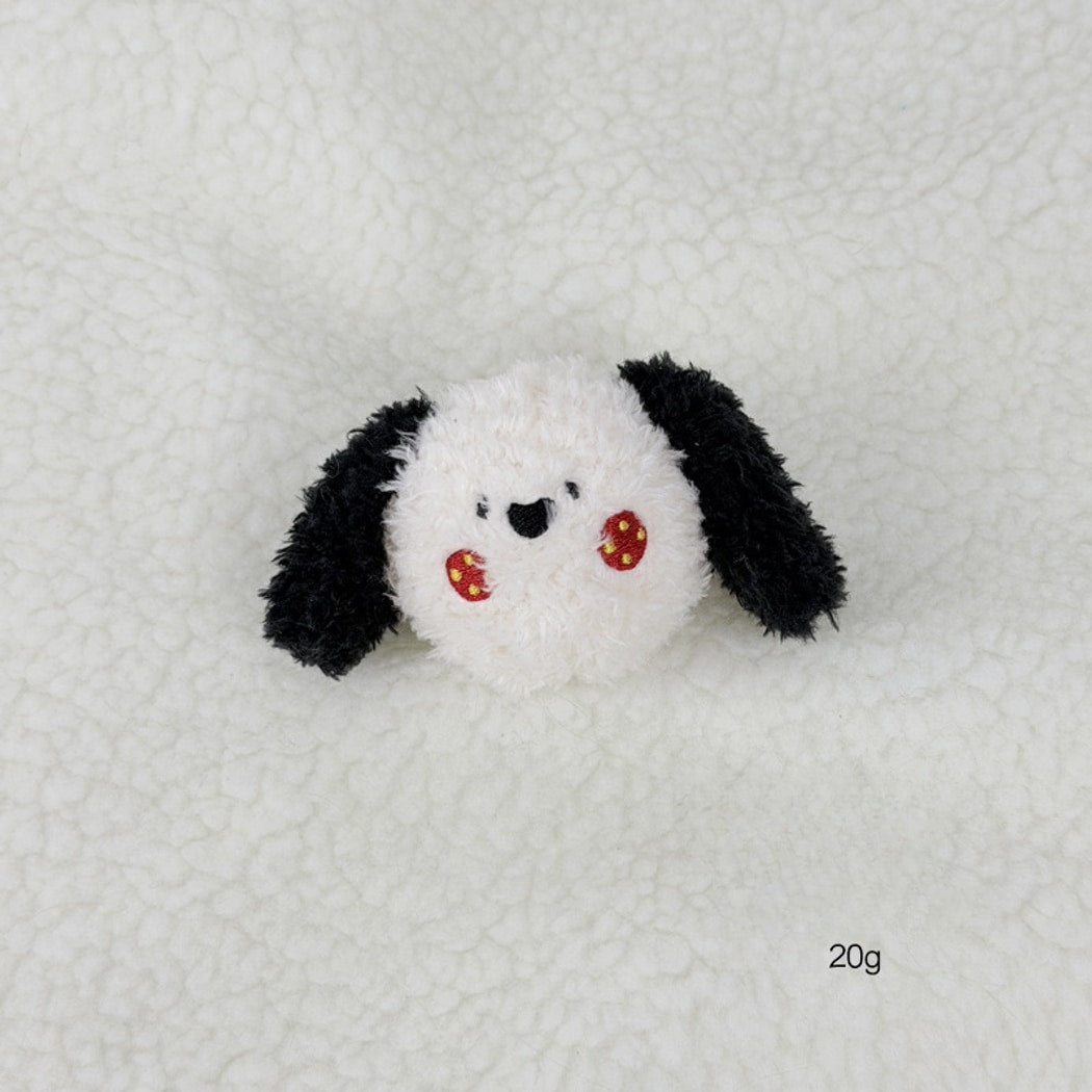 Petkin - Animal Face Elastic Squeaky Dog Ball Toy