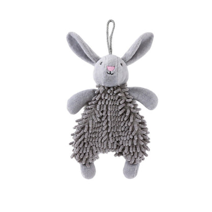 Petkin - Shaggy Fox Bunny & Monkey Plush Dog Toy
