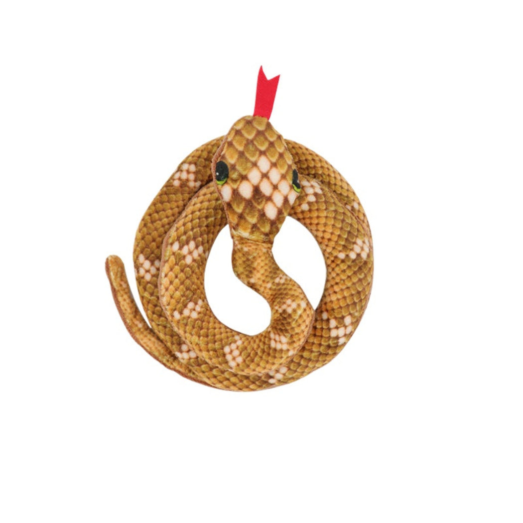 Moo - Coiled Snake with Catnip Cat Toy
