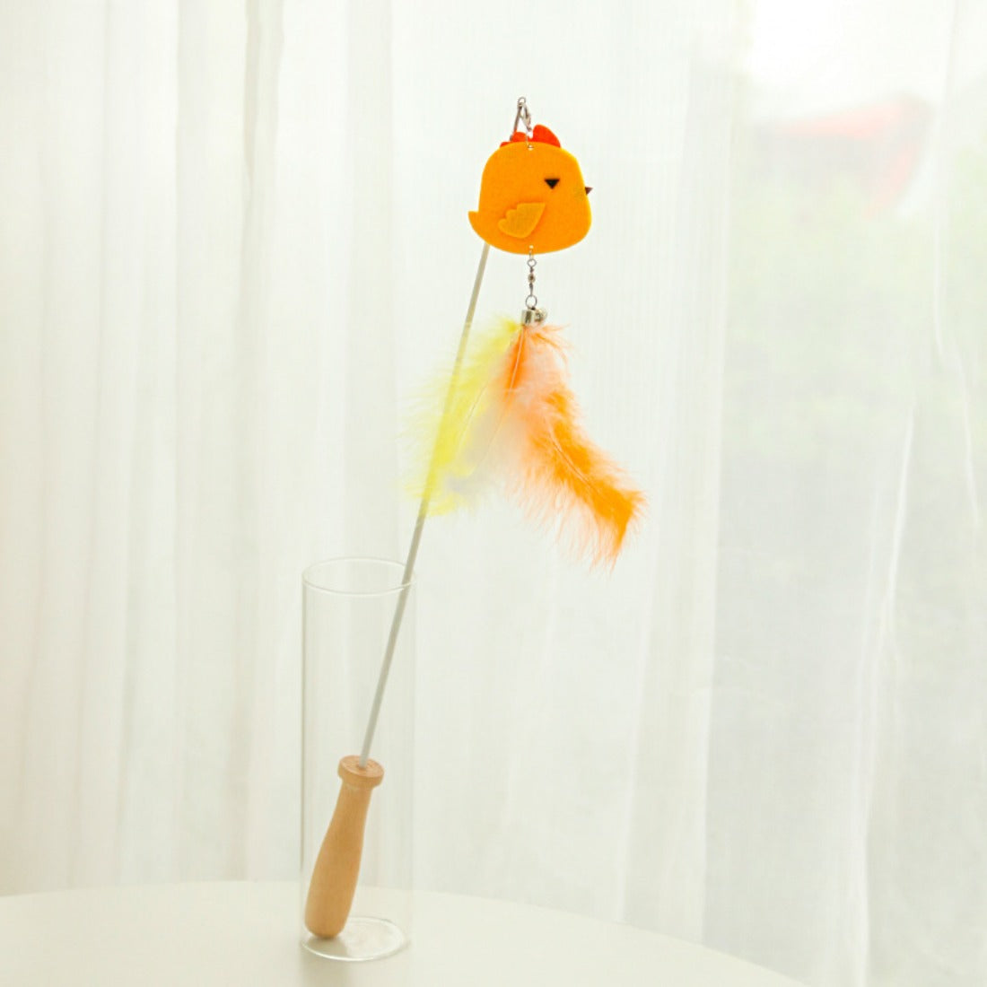 Moo - Bird-Shaped Cat Teaser Wand