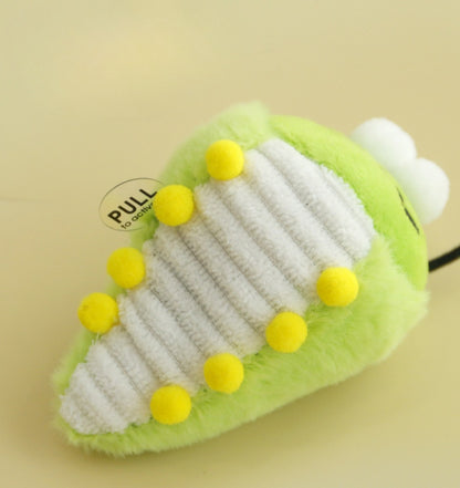 Moo – Plush Caterpillar Cat Toy