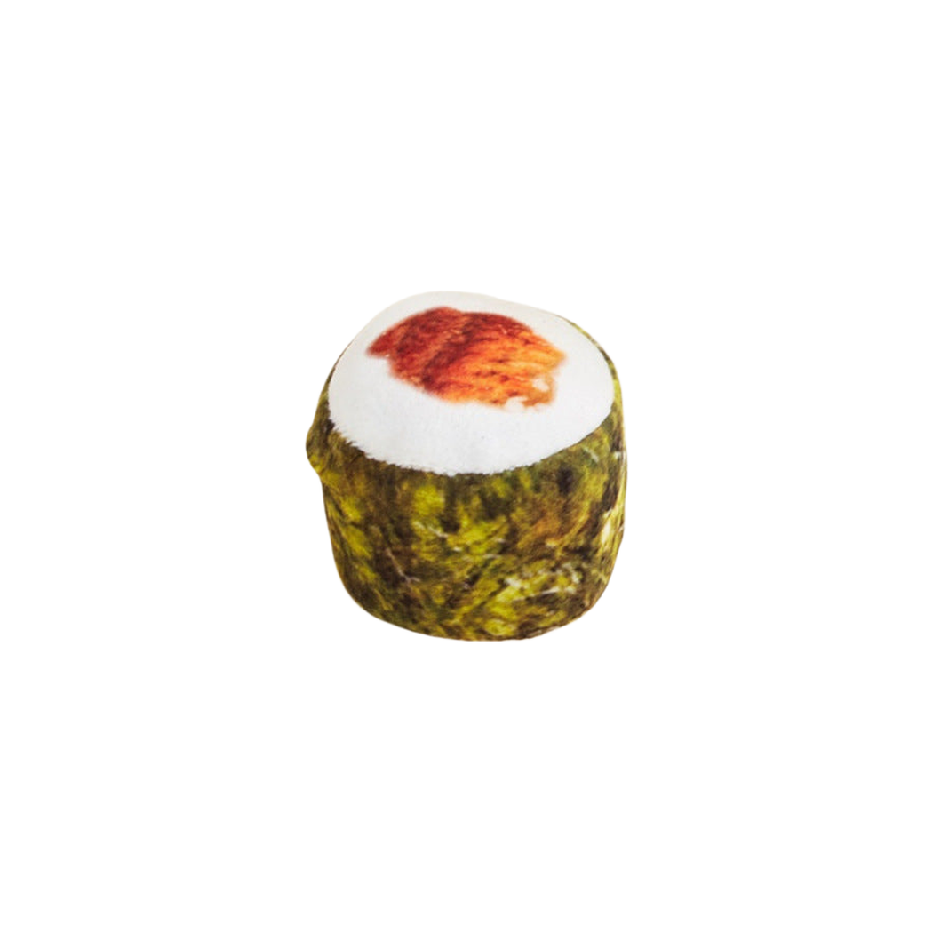 Beef sushi roll cat toy