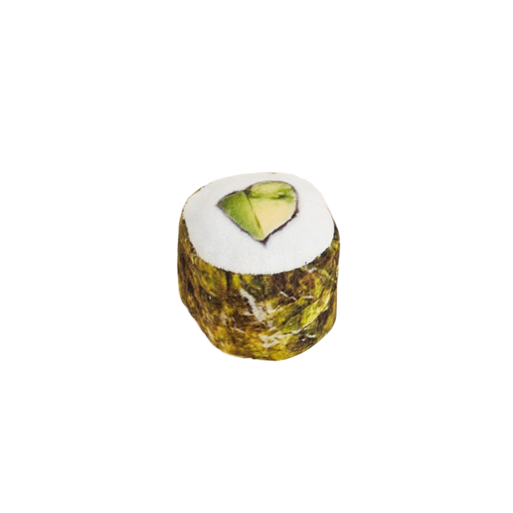 Vegetable sushi roll cat toy