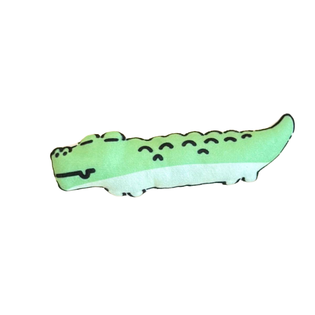 Crocodile animal-shaped cat toy