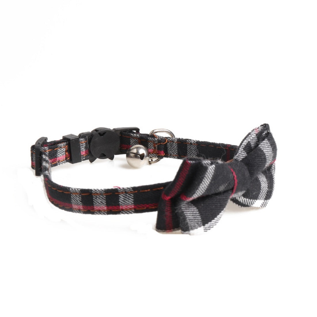 Mokka - Plaid Bowtie Cat Collar