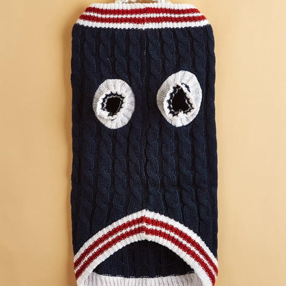 Ozzie - Round Neck Knit Pet Sweater Vest