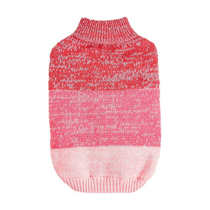 Ozzie - Gradient Turtleneck Pet Knit Sweater