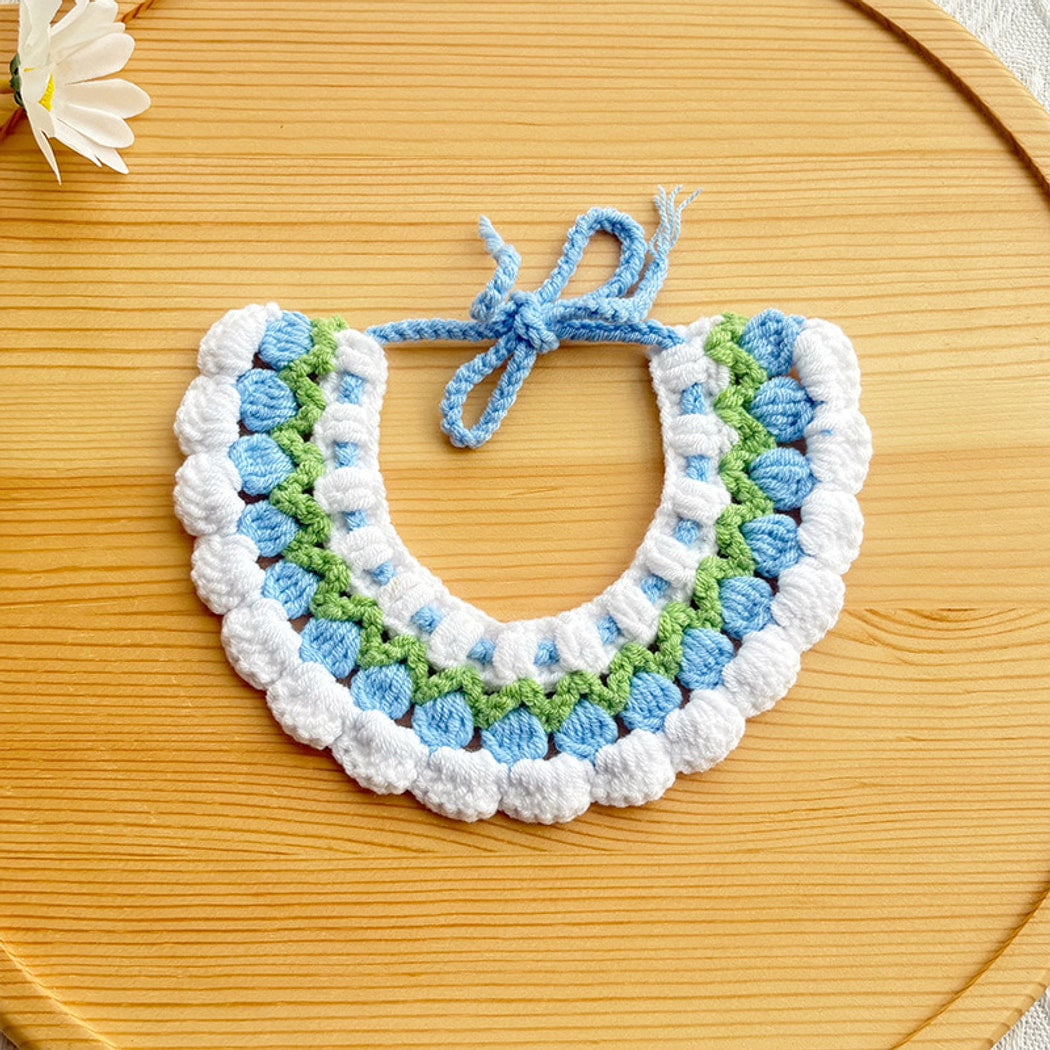 Mokka - Tulip Tie Strap Cat Collar