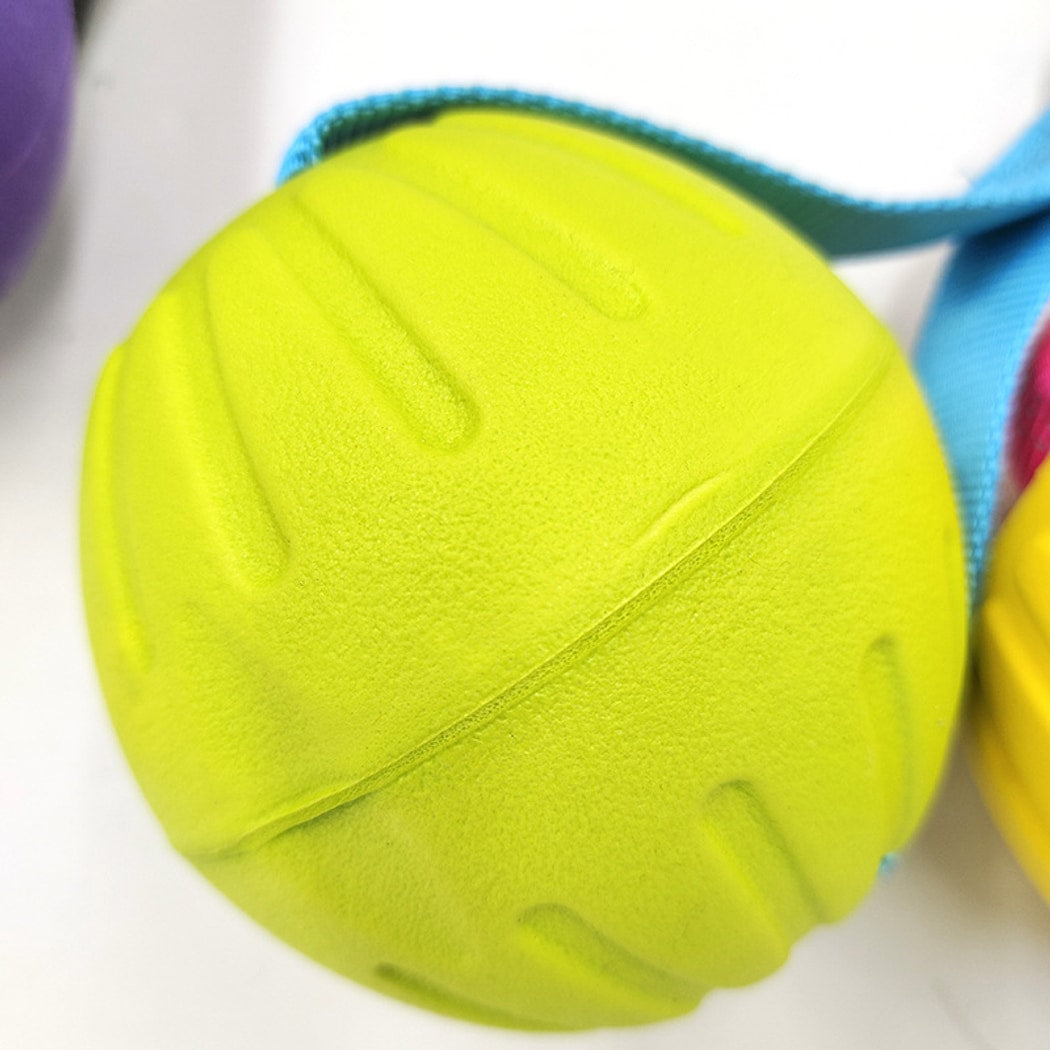Petkin - Floating Rope Handle Dog Ball Toy