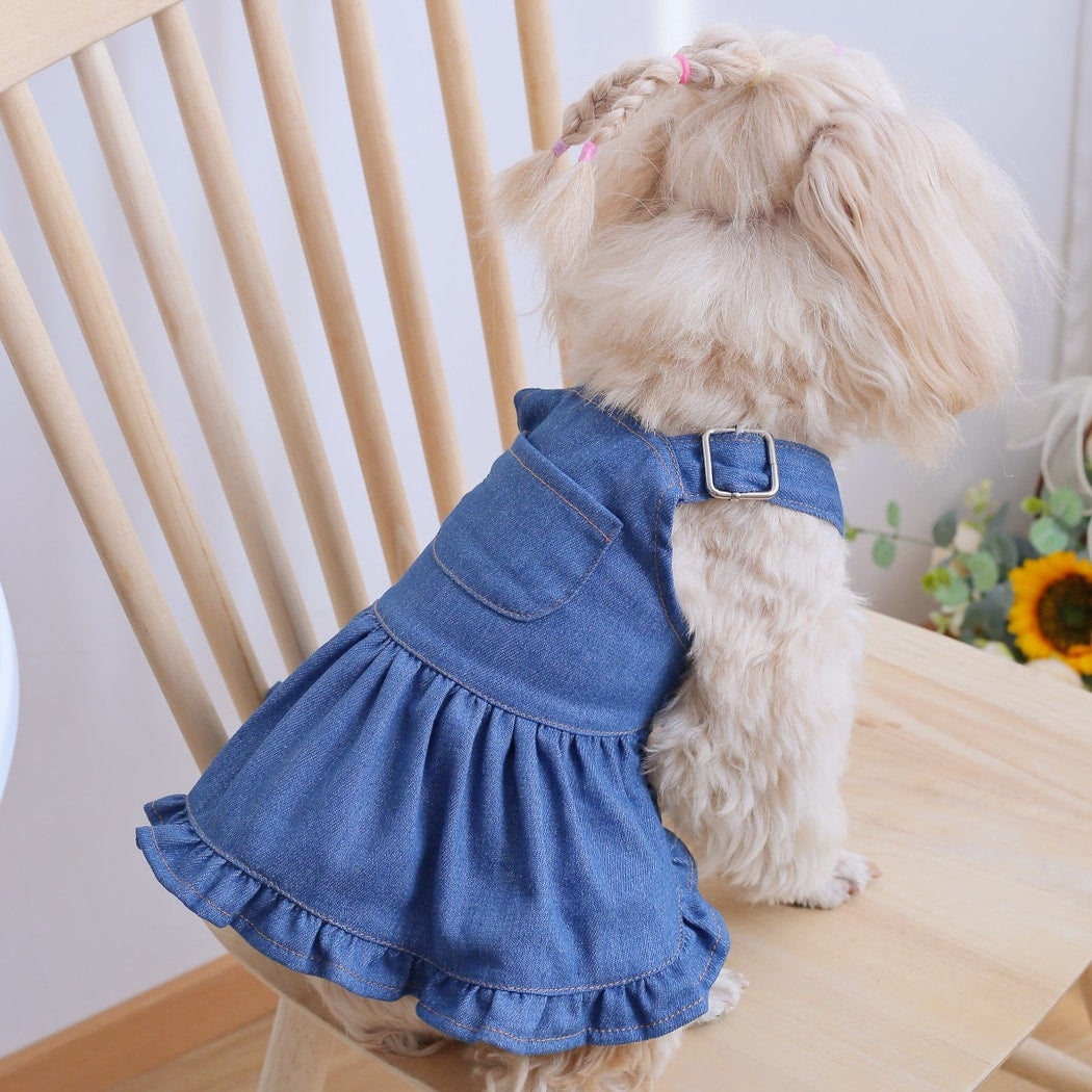 Ozzie - Ruffle Hem Dog Dress
