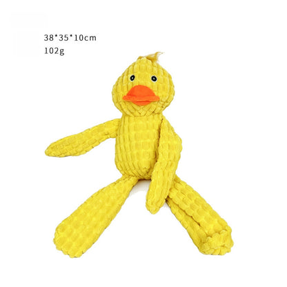 Petkin - Cute Animal Shaped Plush Dog Toy