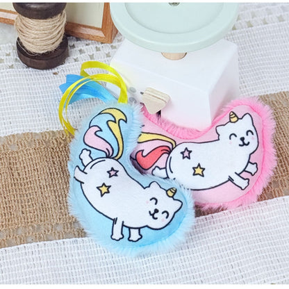 Moo - Moon Shape Plush Squeaky Cat Toy