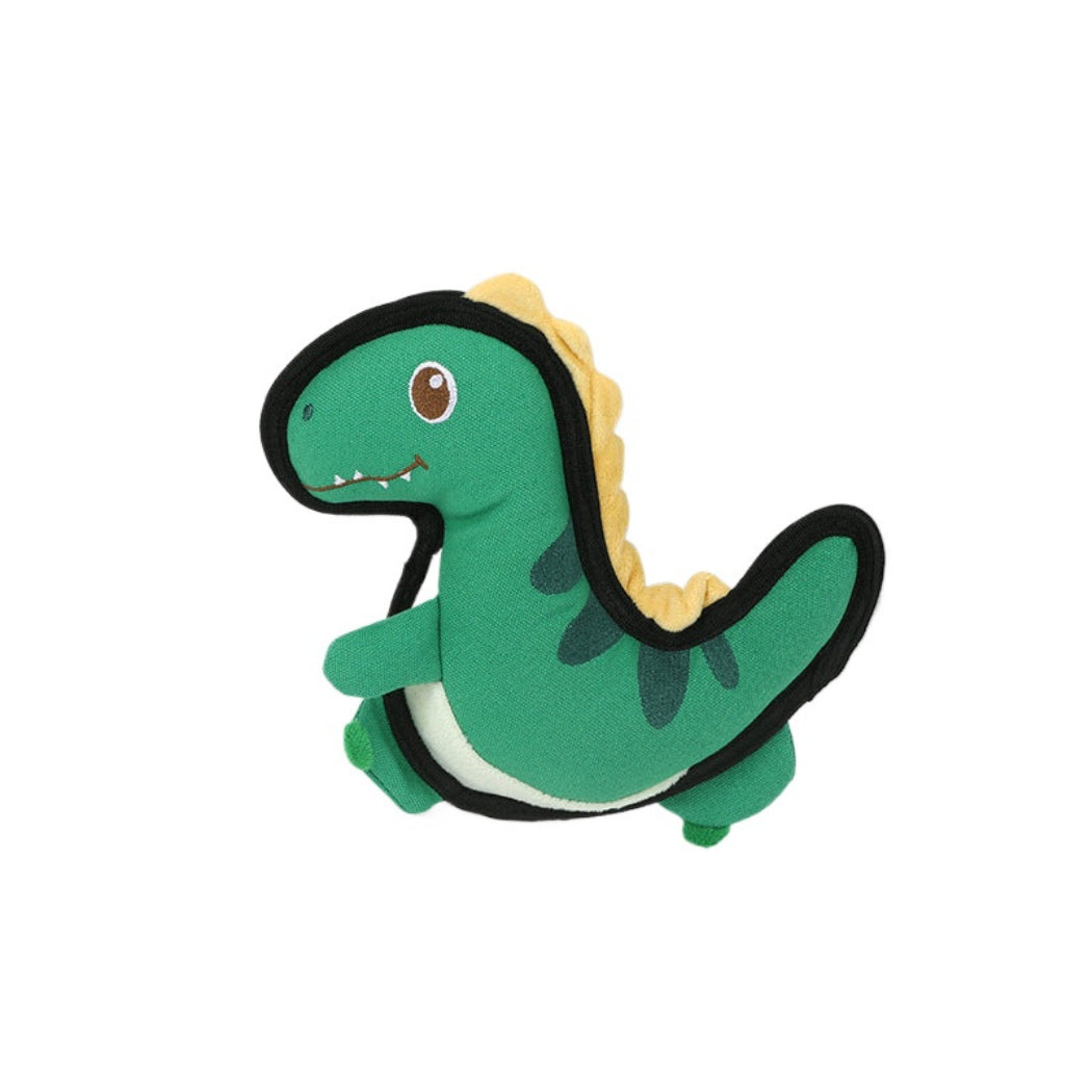 Petkin - Dinosaur Design Canvas Dog Toy