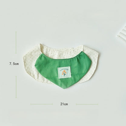 Mokka - Fresh Green Tones Cute Pet Bib