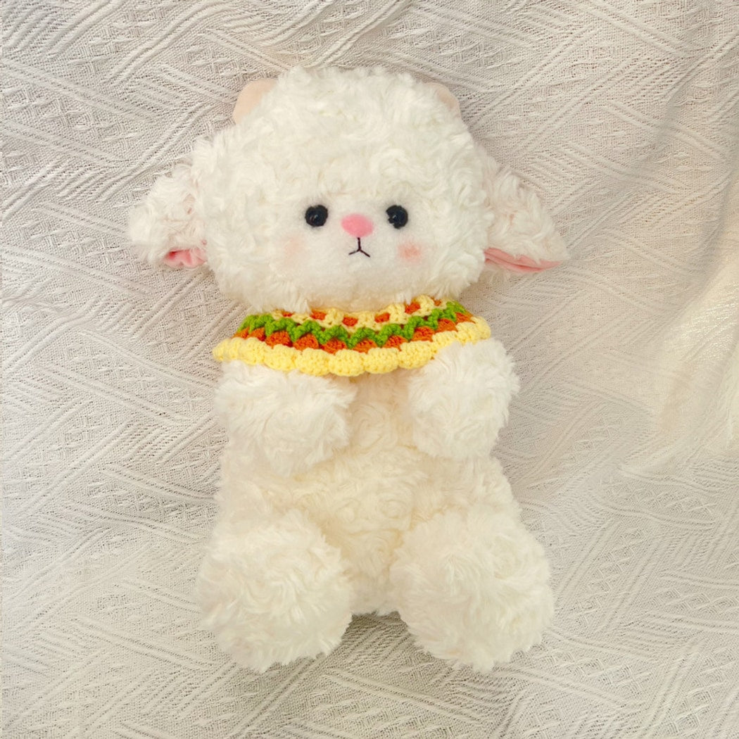 Mokka - Sunflower Crochet Tie-On Cat Collar